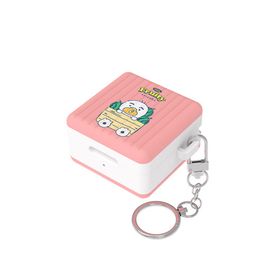 [S2B] Little Kakao Friends Fruity Galaxy Buds2 Pro Live Compatibility Carrier Combo Case - Samsung Bluetooth Earphones All-in-One Case - Made in Korea